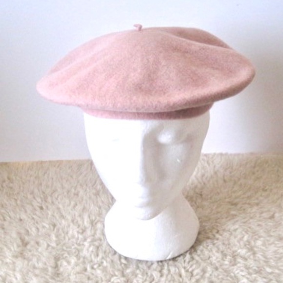 Vintage Burberry Wool French Beret Hat - Picture 2 of 8